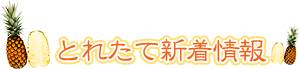 採れたて新着情報